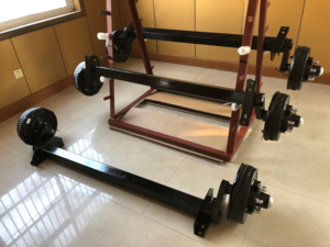 El mejor precio de <span class=keywords><strong>1000</strong></span> <span class=keywords><strong>kg</strong></span> de torsión medio <span class=keywords><strong>eje</strong></span> de remolque con freno eléctrico - Product Image 6