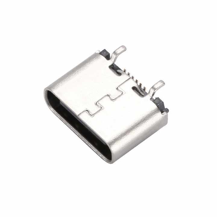 Grelua 2 Pz adattatore USB-C tipo C aschio-feina da 90 gradi