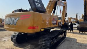 Sany 235 SY235 23 tonnes pelle sur chenilles utilisée clé de prix réduit y compris moteur moteur boîte de vitesses pompe à engrenages portant PLC 125KW - Product Image 4