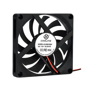 8010 dc cooling fan 80x80x10 brushless 12v axial fan