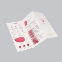 Impression de brochures pliées à trois panneaux, 6 pages, prospectus, dépliant