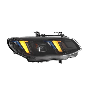ชุดไฟหน้าสำหรับรถซีรีส์ 3 E93 ปี 2010-2013 แบบดัดแปลงทรง Fang พร้อมไฟ LED Daytime Running Lights ไฟเลี้ยวแบบเลนส์ 12V รุ่น Fang-Sty - Product Image 4