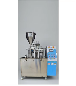 Equipo Automático de Llenado y Sellado de Vasos de Grado Alimenticio de 6 Estaciones para Vasos de Lassi, Curd, Shrikhand y Yogur con Alta Productividad - Product Image 1