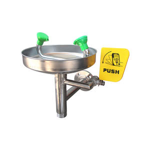 Station de lavage des <span class=keywords><strong>yeux</strong></span> Station de lavage des <span class=keywords><strong>yeux</strong></span> à montage mural Station de rinçage des <span class=keywords><strong>yeux</strong></span> d'urgence Équipement de premiers soins de sécurité pour le lavage des <span class=keywords><strong>yeux</strong></span> en acier inoxydable - Product Image 2