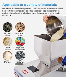 1KG-25KG Large Range Granule Grain Rice Chips Cereal Coffee Bean Nut Sachet Bag Packing Weighing Filling Machine With Big Hopper - Product Image 5