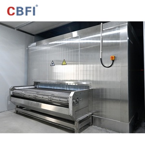 <span class=keywords><strong>IQF</strong></span> Đường Hầm Tủ Đông Giá 1000Kg Mỗi Giờ Đường Hầm Tủ Đông Hải Sản - Product Image 2