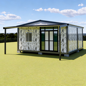 Casa Container Espandibile Portatile 20ft 40ft Prefabbricata Pieghevole con 2-<span class=keywords><strong>3</strong></span> Camere da Letto per Ufficio o Alloggio Annesso - Product Image 1