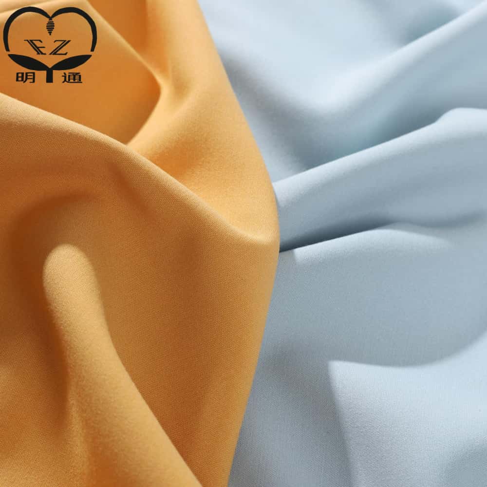 Hot Sale Fade Resistant Comfortable Elastic 40D Spandex Twill Fabric for Bank Employee Uniform