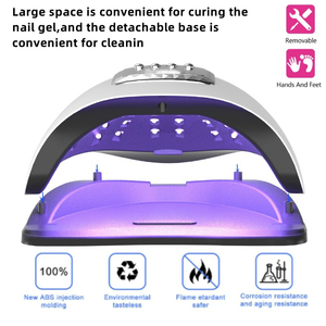 <span class=keywords><strong>Lampe</strong></span> <span class=keywords><strong>UV</strong></span> LED 180W pour ongles, <span class=keywords><strong>séchage</strong></span> rapide du <span class=keywords><strong>vernis</strong></span> gel, séchoir <span class=keywords><strong>UV</strong></span> professionnel pour ongles, fourni par l'usine - Product Image 4