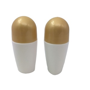 Proveedor ODM, Botella <span class=keywords><strong>Roll</strong></span>-<span class=keywords><strong>on</strong></span> de PP de 50 ml con Tapa Dorada para Lápiz Labial, Barra <span class=keywords><strong>Desodorante</strong></span> - Product Image 1