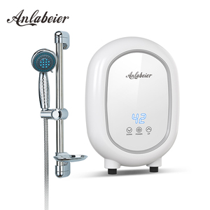 30 ° De la C a la 55 ° Calentador de Agua Instantáneo Ajustable C, 5.5kW, 220V, Sin Tanque, Pantalla Táctil LED, Doble Salida, IPX4, para Baño, con Certificación CE - Product Image 3