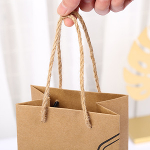 Customized Logo and SIzes High Appearance Level Kraft <b>Paper</b> Rope <b>Red</b> Wine Bag/Gift Bag/Single <b>Red</b> Wine Gift Bag Vietnam Export - Product Image 6