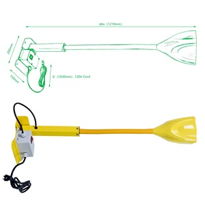 Đèn Led Làm Việc Thiết Kế Mới Đèn LED Gắn Cổ Ngỗng 15W 25W 50W IP65 Có Tay Cầm Linh Hoạt Dùng Trong Nhà Kho - Product Image 2