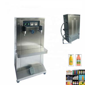 Machine de remplissage à travail continu à grande vitesse pour boissons et jus à double tête peu encombrante - Product Image 1