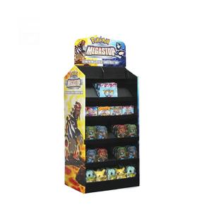 カスタマイズ可能な段ボールフロアディスプレイスタンド環境に優しい広告店のディスプレイ棚プロモーション用おもちゃの組み立てが簡単 - Product Image 6