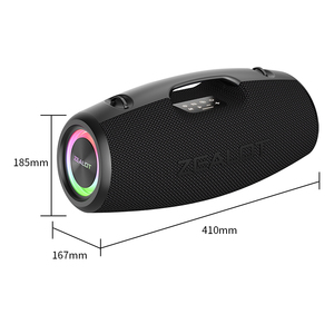 Caixa de Som Portátil Zealot 120W S78M com Karaokê, Bateria Grande de 24000mAh, À Prova D'água, Luz LED Colorida, Plástico, para Uso Externo - Product Image 6