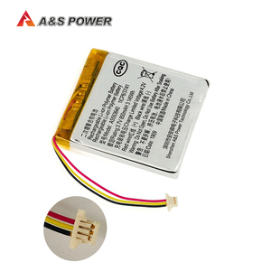 553640 3,7 Volt 850 mAh LiPo battery with KC ul1642 ul2054 CB un38.3 certification - Product Image 4