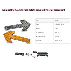Prix d'usine, clignotant étanche, signalisation routière, lumière LED à flèche pour véhicules de chantier, économique - Product Image 4