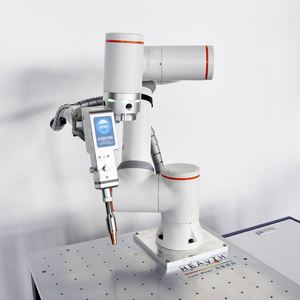 Machine de soudage laser Cobot, kit de soudeur robot laser à refroidissement par air avec chariot de soudage mobile - Product Image 3