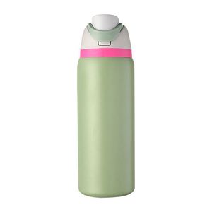Gourde isotherme en acier inoxydable grande capacité 2 en 1, tasse de voyage, bouteille d'eau portable pour le sport et les activités de plein air - Product Image 2