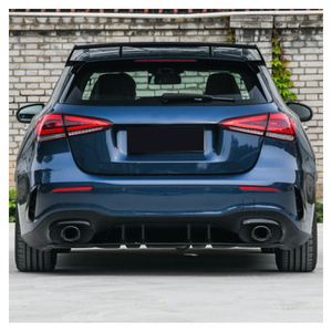 รถกันชนด้านหลังลิปท่อไอเสีย Tip Diffuser สำหรับ Mercedes Benz W177 A180 A200 <span class=keywords><strong>A250</strong></span> A35 A45S <span class=keywords><strong>AMG</strong></span> 2020 + - Product Image 3