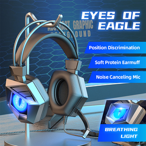 SY-G15 OX tai có dây Glow-in-The-Tối Tai nghe Tai nghe cho Máy Tính Game Thủ - Product Image 2