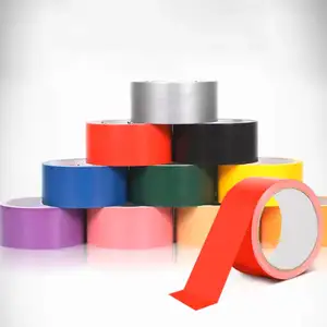 Heavy Duty DIY Home Decoration Exhibition Weddings Easy Tear Multi-Purpose Book Binding Silver Waterproof Color Cloth Duct Tape