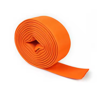 Vente directe de haute qualité Orange lutte contre l'incendie veste tuyau forestier PVC/caoutchouc synthétique/PU/EPDM doublure caractéristique Flexible