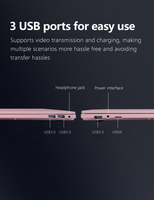15.6 pouces Win 11 tout nouveau notebook N5095a 16GB DDR4 RAM 512GB ROM et écran HD ordinateur portable ordinateurs portables ordinateur portable professionnel