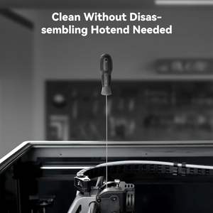 Outil de nettoyage de buse en acier inoxydable Creality Clog Poke 1,5 mm L210 mm pour imprimante 3D - Product Image 5