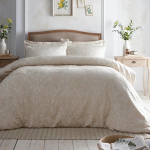 Juego de funda de edredón de Jacquard Beige de lujo, colcha ligera de 3 piezas para Hotel King, algodón sólido para <span class=keywords><strong>cama</strong></span> doble para bodas, disponible - Product Image 1