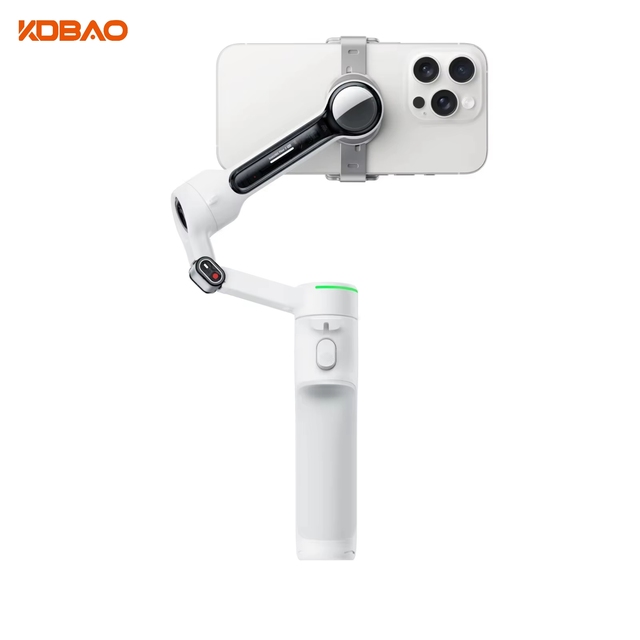 Insta360 Flow 2 Professional AI Phone Gimbal 3- Auto Tracking Stabilizer for Mobile Phones Video Cameras for V5.0