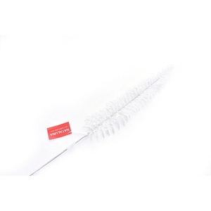 Rama de abeto blanco con purpurina, altura 65 cm - Product Image 1