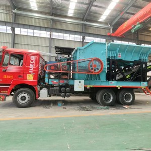 Trituradora de Neumáticos Móvil, Equipo de Trituración de Piedra para Residuos de Construcción Montado en Vehículo, Fabricante de Arena para Minerales - Product Image 3