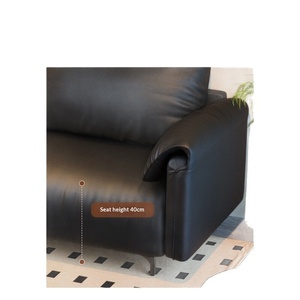 <span class=keywords><strong>Sofa</strong></span> für Wohnzimmer, Kleine Wohnung, Ferienwohnung, Mietwohnung, Zwei- oder Dreisitzer, Elefantenohr-Design, Bequemes Gerades <span class=keywords><strong>Sofa</strong></span>, Einfach und Modern - Product Image 5