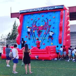 GMY Gonflables Amuseum Park Escalade Jeux muraux Gonflable <span class=keywords><strong>Spiderman</strong></span> Rock Mountain Sports Challenge - Product Image 1