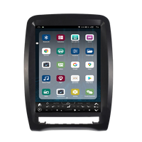 Gerllish Car DVD Auto Radio Stereo GPS Audio Monitor Multimedia System Android pour Tesla Style Dodge Durango 2009-2016