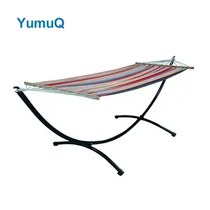 YumuQ Double hamac de cour de jardin pliable et chaise suspendue avec sac de rangement en acier peu encombrant