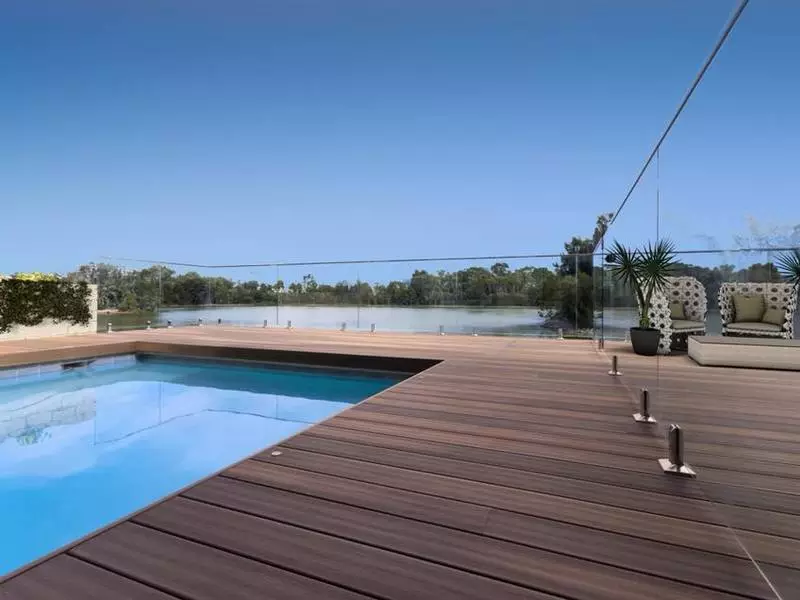 Plastic Crack Resistant WPC Decking WPC Terrace Board 140x25x2900