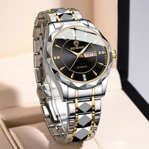 Reloj de Cuarzo de Lujo para Hombre BINBOND B5552, Resistente al Agua, Luminoso, con Correa de Acero Inoxidable, Envío Directo - Product Image 4