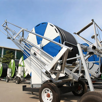 Système d'irrigation mobile à haute efficacité avec arroseur sur chariot pour l'agriculture