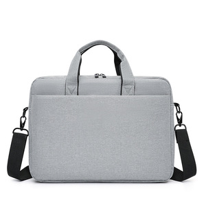 Sac à dos pour ordinateur portable en nylon grande capacité, imperméable, avec coussin d'air, fermeture éclair, sacoche d'affaires, sac à dos essentiel - Product Image 3