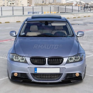 สำหรับ BMW ซีรีส์ 3 E90 E91 LCI M Sport ปี 2009-2012 ชุดแต่งกันชนหน้า สปอยเลอร์ ดิฟฟิวเซอร์ ป้องกันรอยขีดข่วน อุปกรณ์ตกแต่งตัวถังรถยนต์ - Product Image 4