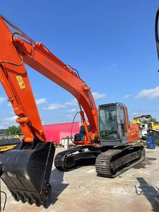 Excavadora de cadenas Zaxis 200 de 20 toneladas, equipo de construcción usado con cazo de excavación y componentes principales del motor - Product Image 6