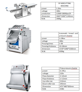 Linea di Produzione Completa per Panificazione con Impastatrice Diesel/Gas, <span class=keywords><strong>Forno</strong></span>, Lievitatore, Divisore, Attrezzatura per Panificazione, Impasto Madre, <span class=keywords><strong>Hamburger</strong></span> - Product Image 3