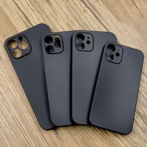 Twinscase Fabriek Prijs Voor Iphone Voor 14 15 Pro Semi Transparant Soild Kleur Voor Iphone Voor 15 Pro 0.35Mm Telefoon Hoesje