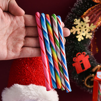 Bâtonnets de bonbons de Noël à la menthe fourrée aux saveurs variées, 12g, sucettes festives en vrac, emballage de présentation, certifiés Halal