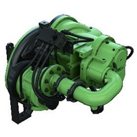 Compresseur d'air rotatif à vis diesel portable SULLAIR 1300 3120 3700 24,1-34,5 bars