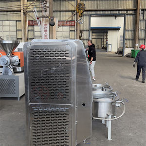 Presse à huile en acier inoxydable série 6YL 304 nouvellement améliorée 6YL-100ZD pour l'huile d'arachide condition de graines de coton nouveau presseur de machines de moulin - Product Image 6