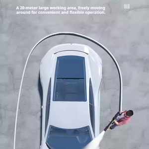 Marcan Pompe de lavage de voiture entièrement automatique en métal 1500W 220V 7m Haute pression Machine de nettoyage domestique Portable Électrique Plastique - Product Image 4